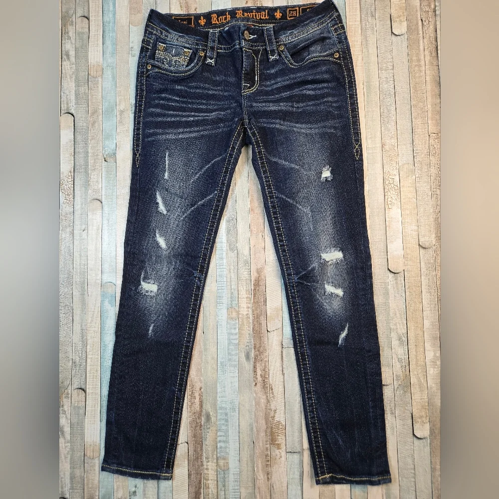 Rock Revival Leni Skinny Jeans - Picture 3 of 9